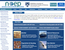 Tablet Screenshot of oceaneconomics.org
